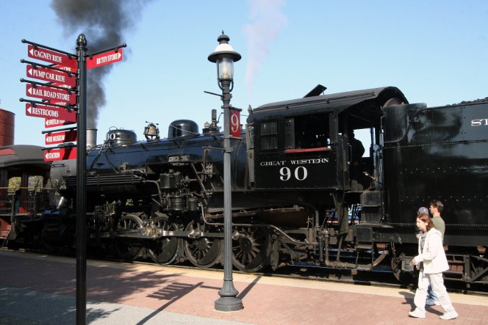 Engine Number 90 at the Strasburg Railroad